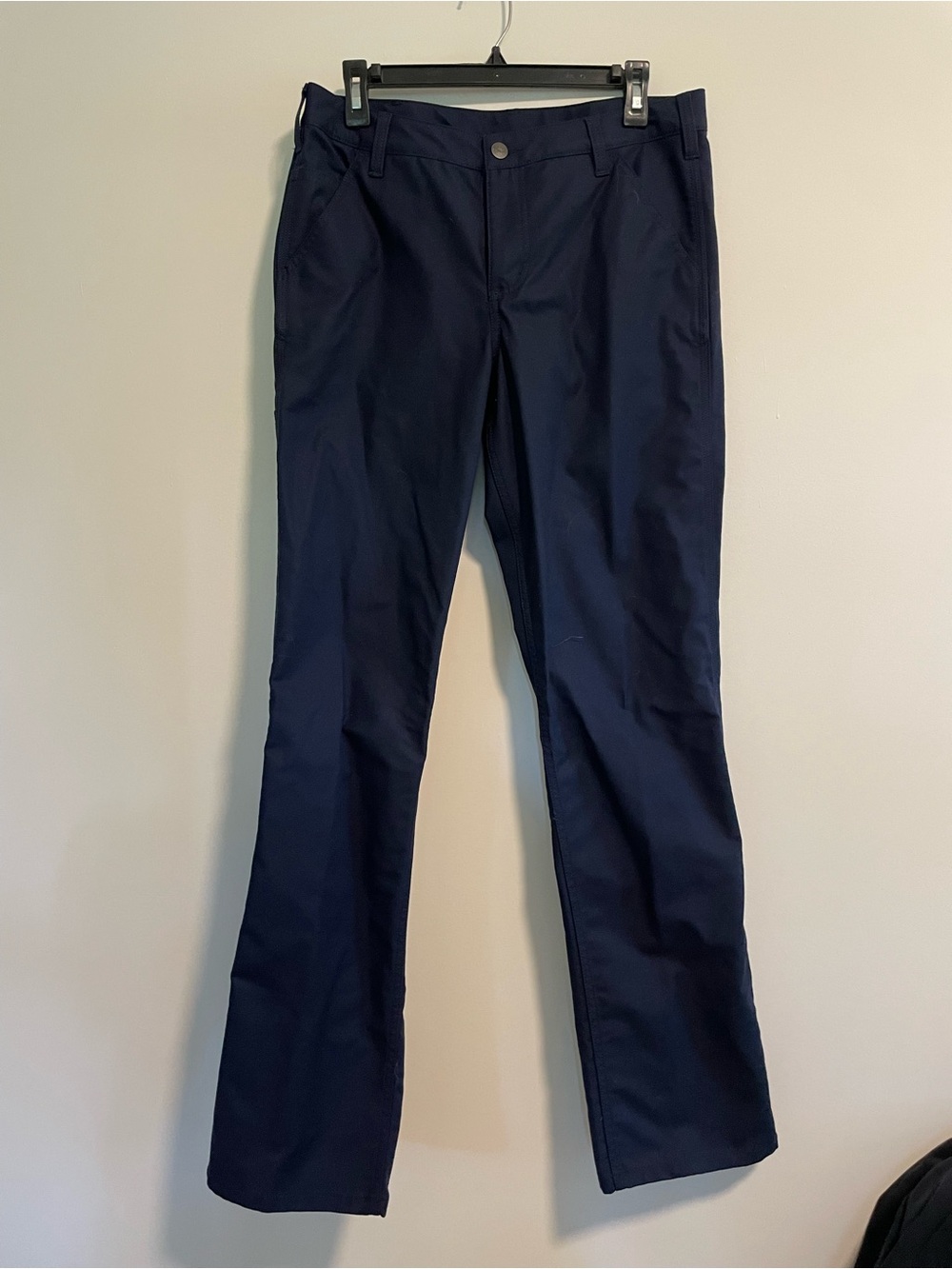 Carhartt WOMEN'S CANVAS WORK PANT - LOOSE FIT - RUGGED FLEX size 8 Tall NWOT